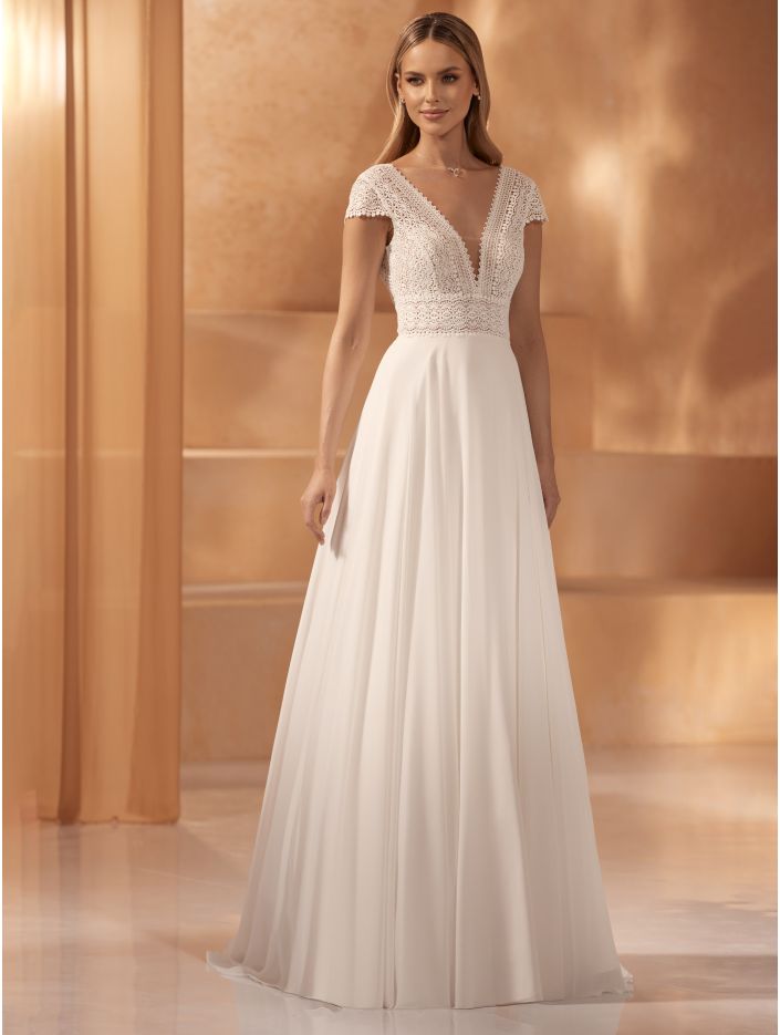 NORMA Abito Da Sposa Bianco Evento