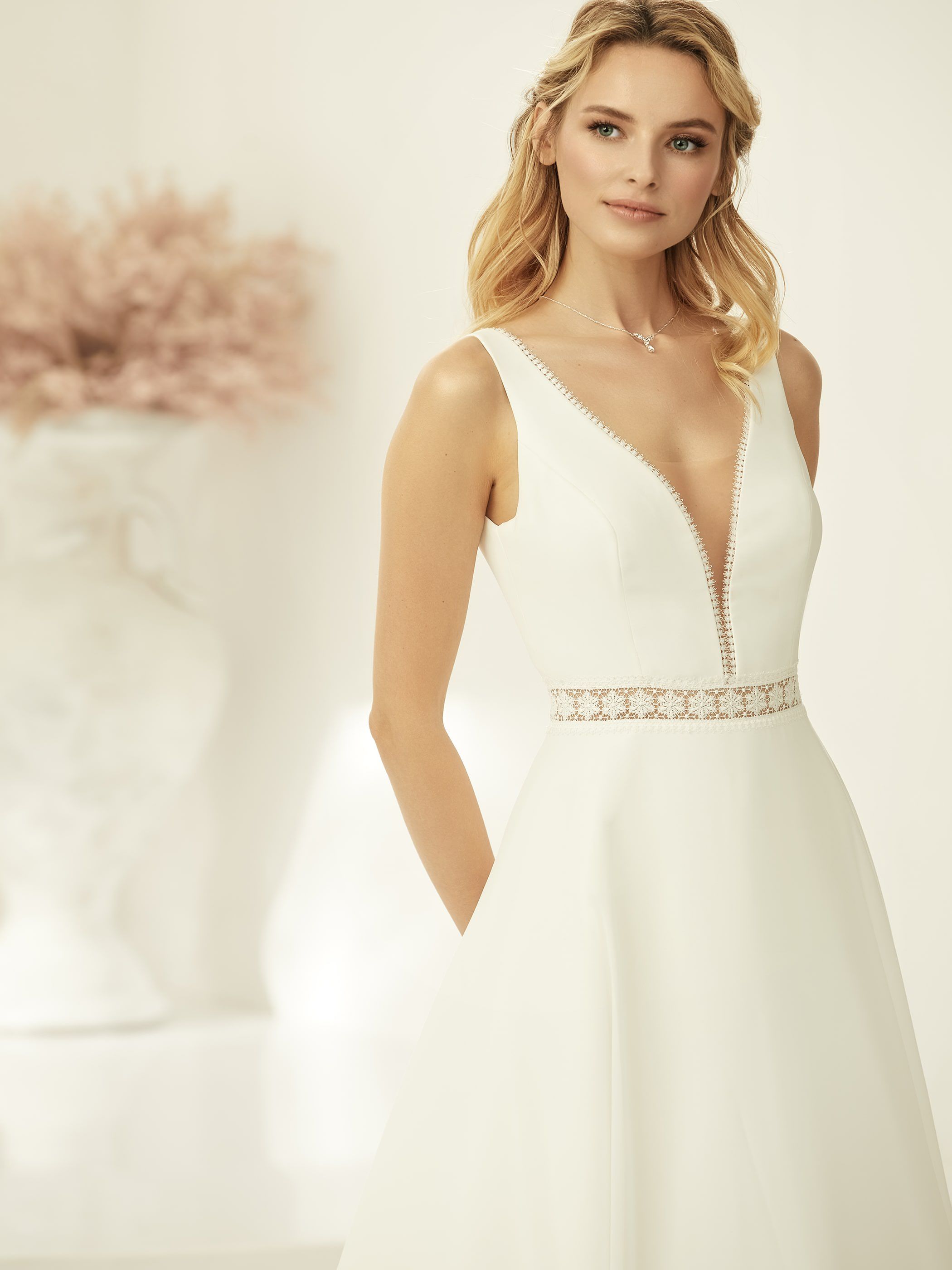 AZARIA - A-line wedding dress - Bianco Evento