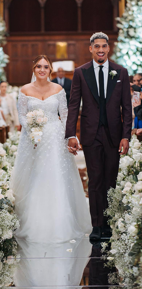 Ronald Araújo & Abi Olivera wedding