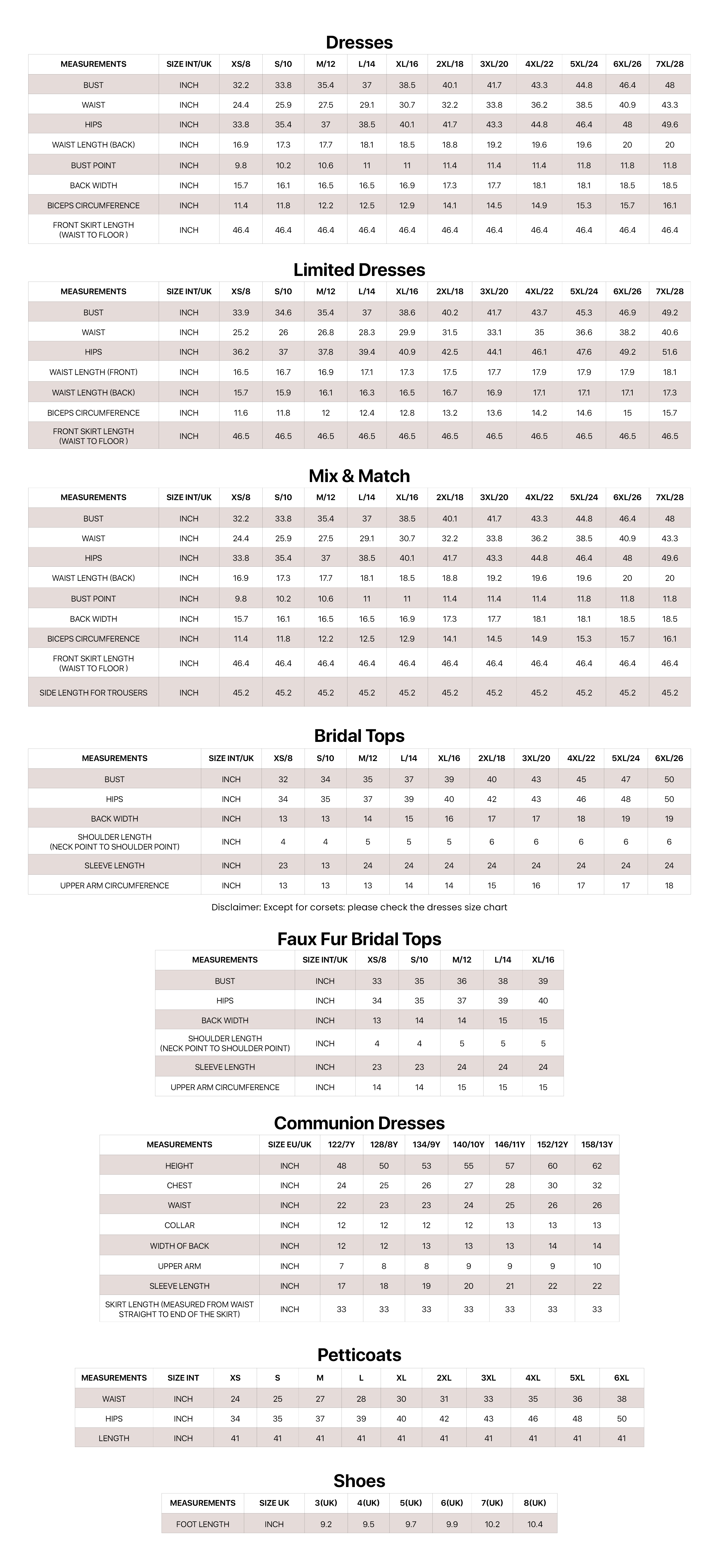 Inches View