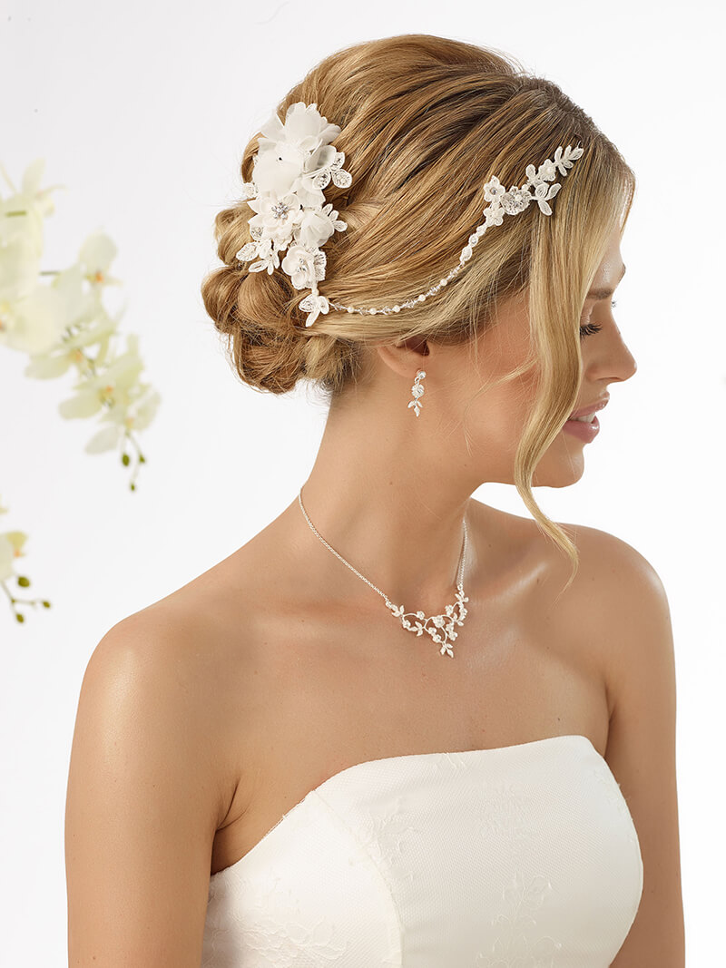 XiXiRan velo bianco per perle di cristallo da sposa accessorio per capelli velo per viso in morbido tulle mini cappello da sposa velo 